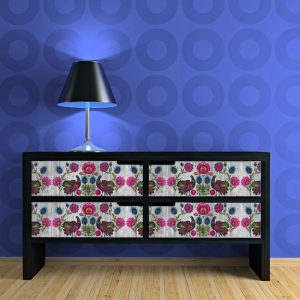 okleina folk na betonie