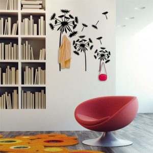 Wieszaki na ubrania do ciasnego przedpokoju - dmuchawce na wieszaku