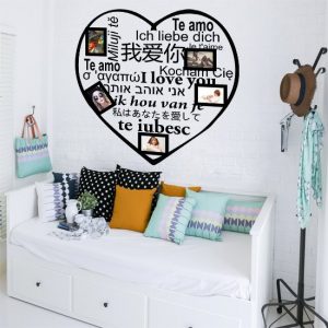 naklejka z ramkami na zdjęcia