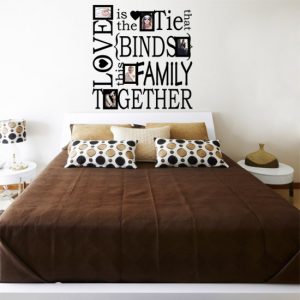 Ramy na zdjęcia inspiracje - naklejka z motywem i ramkami