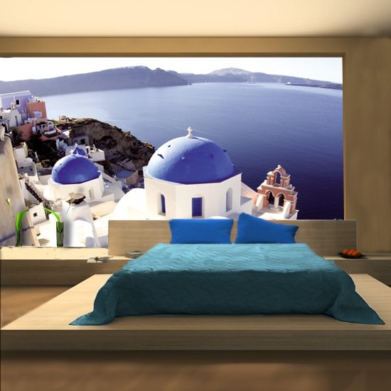 fototapeta grecka uliczka