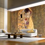 pocałunek klimt fototapeta