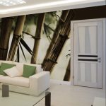 bambusy fototapeta salon