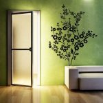 szablon malarski kwiaty