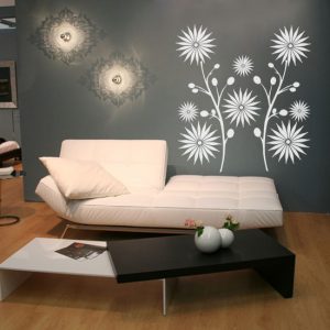 szablon malarski kwiaty