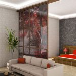 fotomgła jesienny las