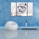 tygrys tryptyk niebieski