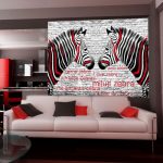 fototapeta dwie zebry