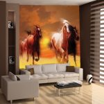 fototapeta konie w galopie