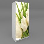 naklejka na szafę tulipany