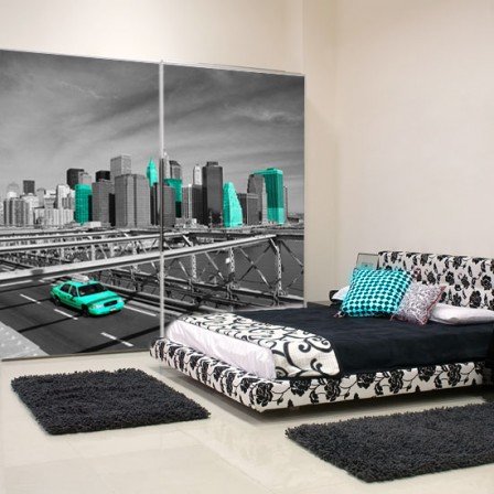 naklejka na szafę wnękową Nowy Jork