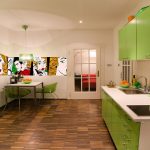 okleiny kuchenne - laminat komiks