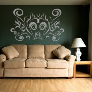 szablon na ścianę do malowania