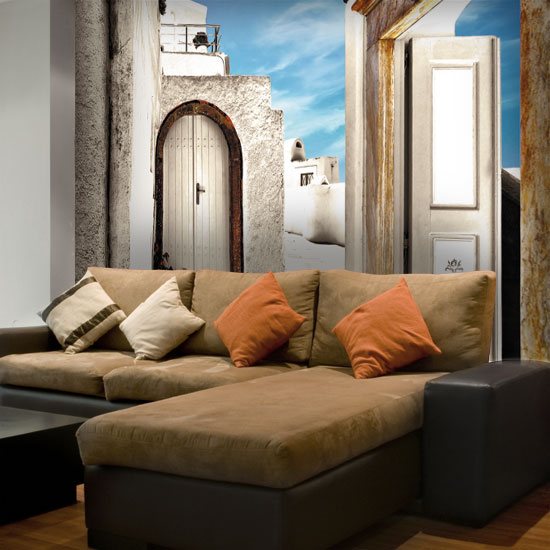 Fototapety greckie uliczki