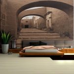 fototapeta klasztorna uliczka