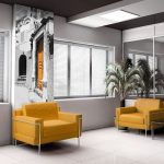 fototapeta Grecja pomarańczowe wejście