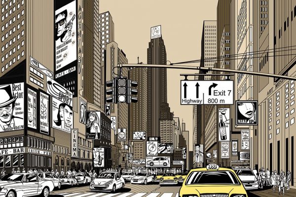 tapeta miasto rysunkowe