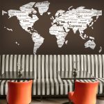 fototapeta mapa świata