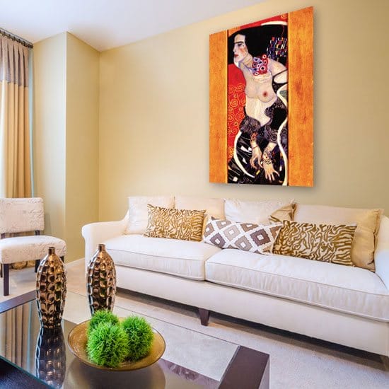obrazy Klimt na ścianę do salonu