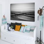 obraz morze w kolorze szarym