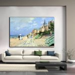 obraz plaża w trouville