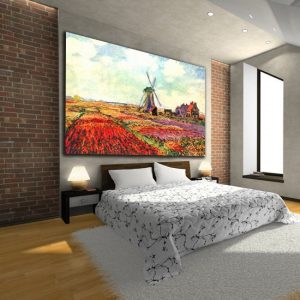 oraz tulipany w holandii