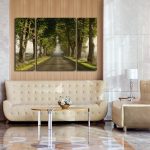 tryptyk droga - Obrazy na płótnie