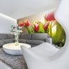 tulipany na fototapecie
