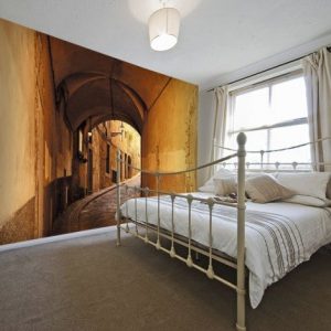 fototapeta tunel i ulica