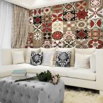 fototapeta marokańska czerwono-brązowa