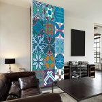 fototapeta marokańska niebieskie kafelki