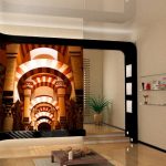 fototapeta marokańska łukowe sklepienia