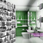 okleina kolaż czarno-biały