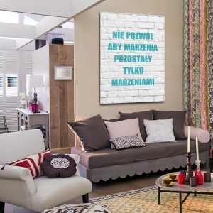plakat na ścianę