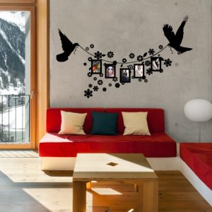 naklejka z ramkami na zdjęcia