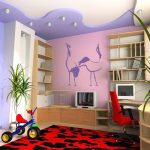 szablon malarski flamingi