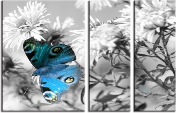 tryptyk motyw roślinny