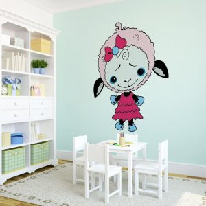 Bajkowe naklejki do pokoików dzieci