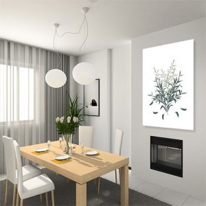 dekoracje na ściany z kwiatami