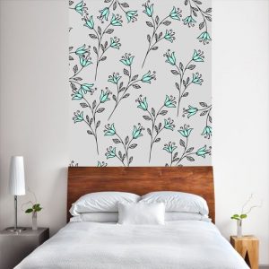 dekoracje na ściany z kwiatami