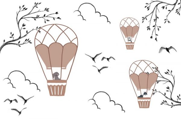 fototapety z balonami