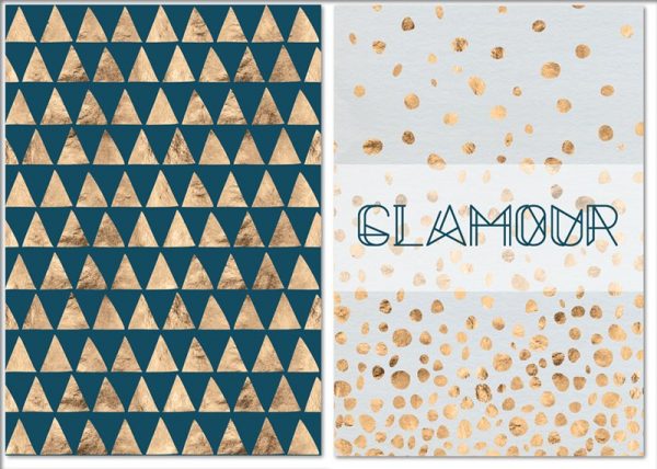 plakaty z typografią