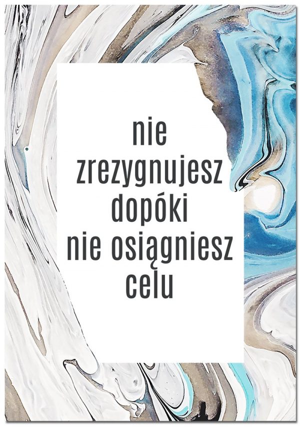 plakaty z sentencjami