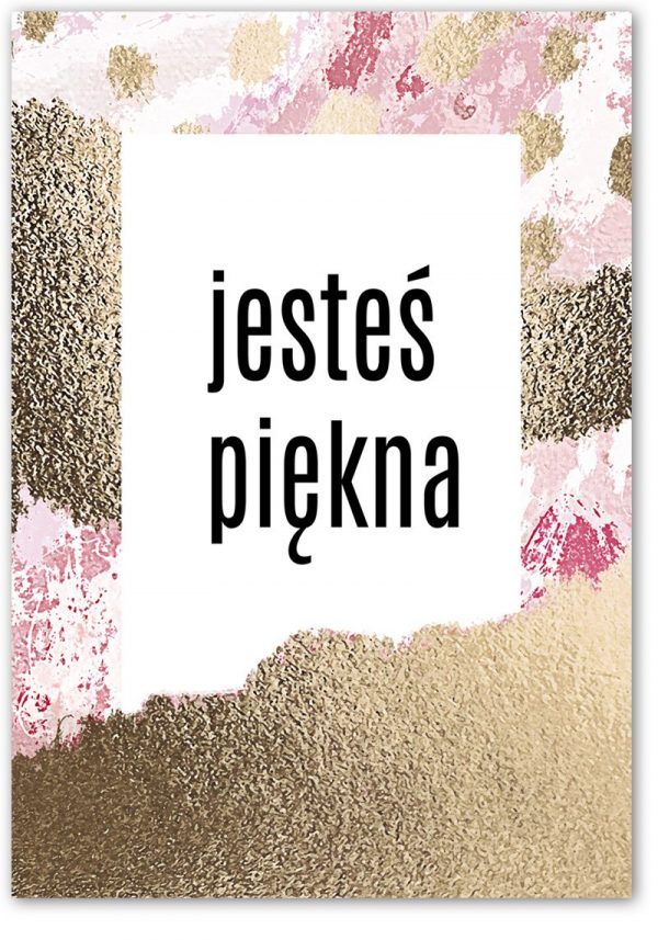 plakaty z typografią