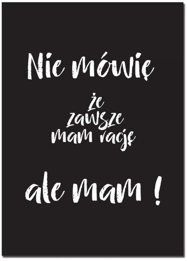 plakaty z sentencjami