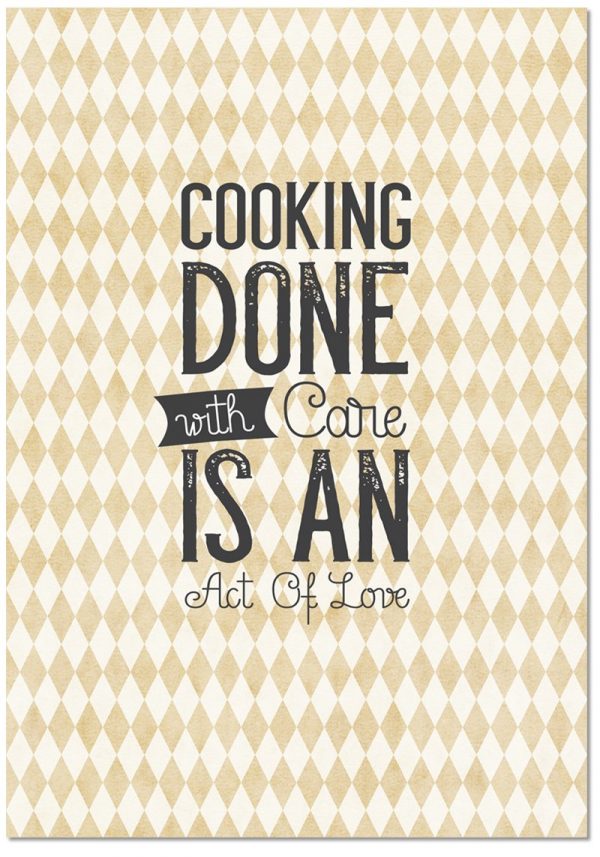 plakaty z typografią