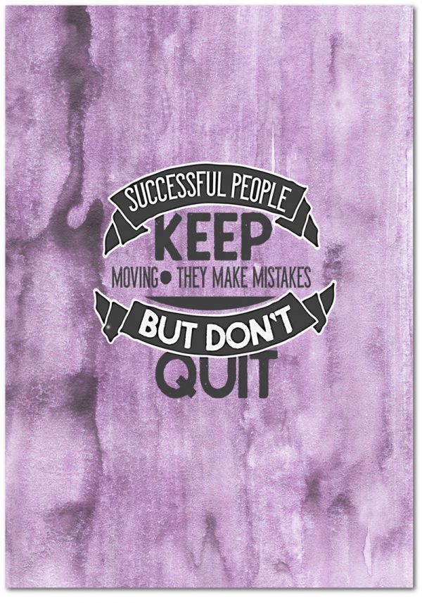 plakaty z typografią