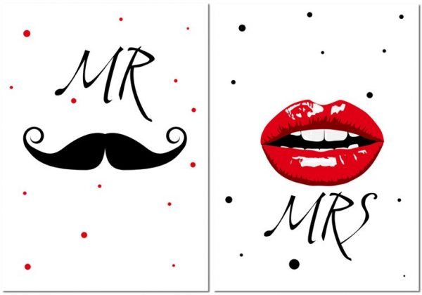 plakaty dla pani i pana