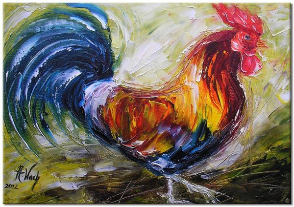 obraz z reprodukcją