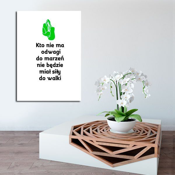 plakaty z tekstami